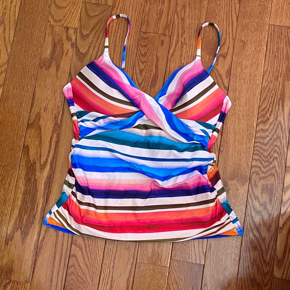 Multicolor Striped Women's Top